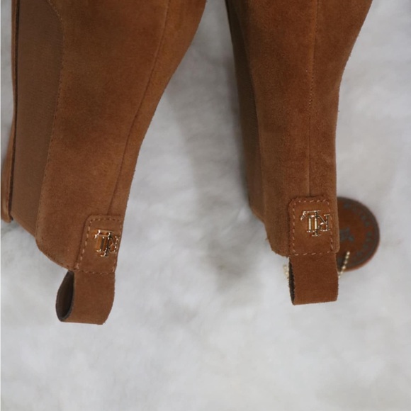 Lauren Ralph Lauren Marianna Womens Suede Chelsea Boots, 5.5B - Picture 7 of 8
